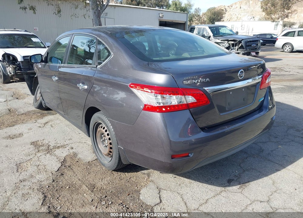 2014 NISSAN SENTRA S VIN: 3N1AB7AP1EY231556