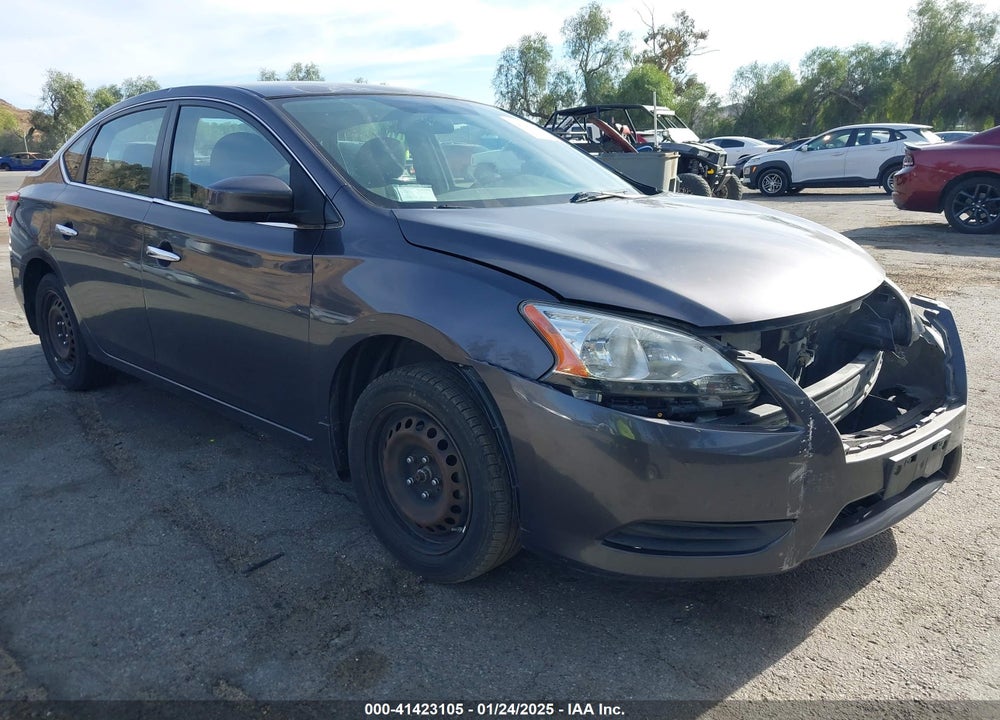 2014 NISSAN SENTRA S VIN: 3N1AB7AP1EY231556