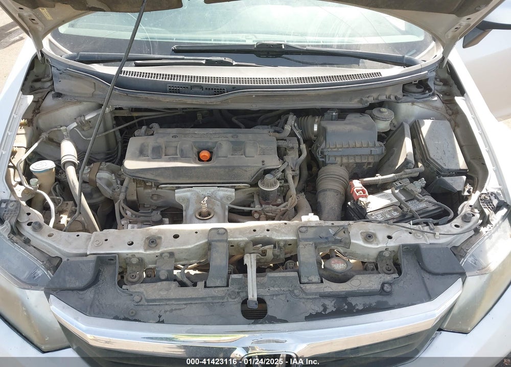 2012 HONDA CIVIC VIN: 19XFB2F50CE320224