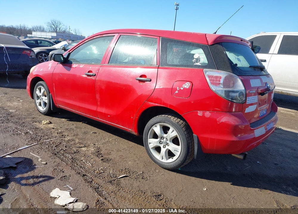 2005 TOYOTA MATRIX VIN: 2T1KR32E35C353080