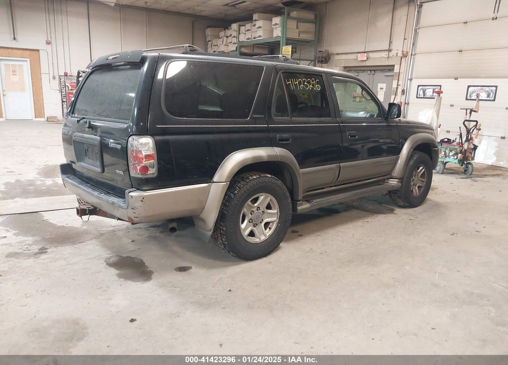 1999 TOYOTA 4RUNNER LIMITED V6 VIN: JT3GN87R8X0099958