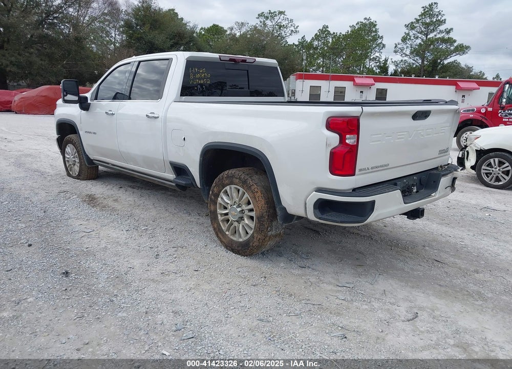 2021 CHEVROLET SILVERADO 2500HD 4WD STANDARD BED HIGH COUNTRY VIN: 1GC4YREY2MF296252