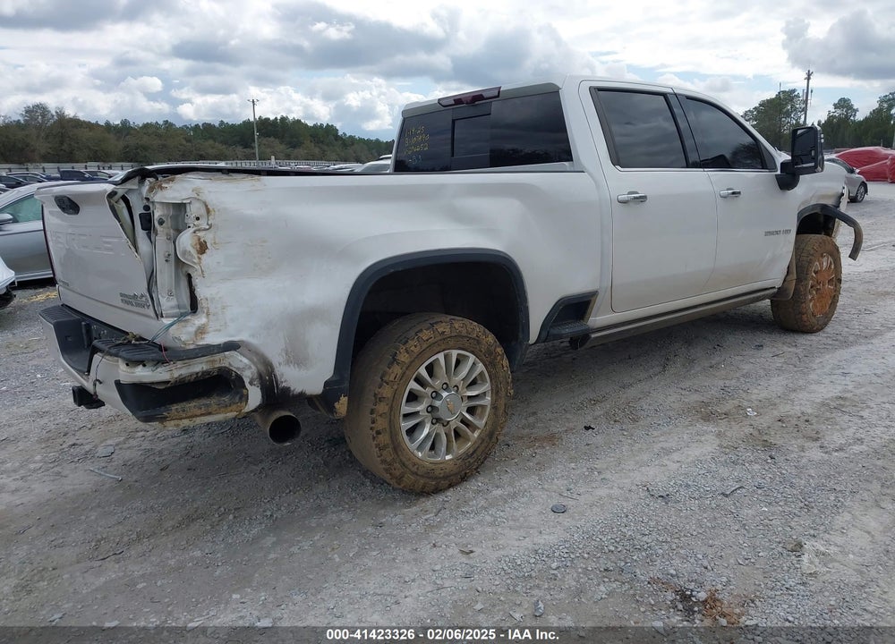 2021 CHEVROLET SILVERADO 2500HD 4WD STANDARD BED HIGH COUNTRY VIN: 1GC4YREY2MF296252