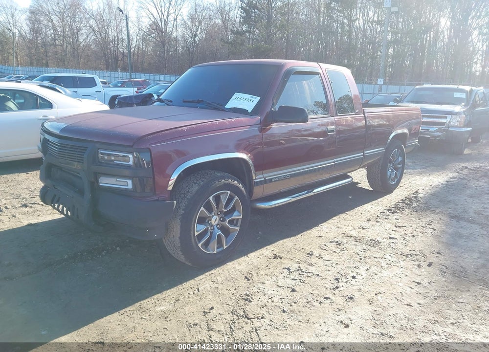 1998 GMC SIERRA 1500 SL WIDESIDE VIN: 2GTEK19R0W1515178