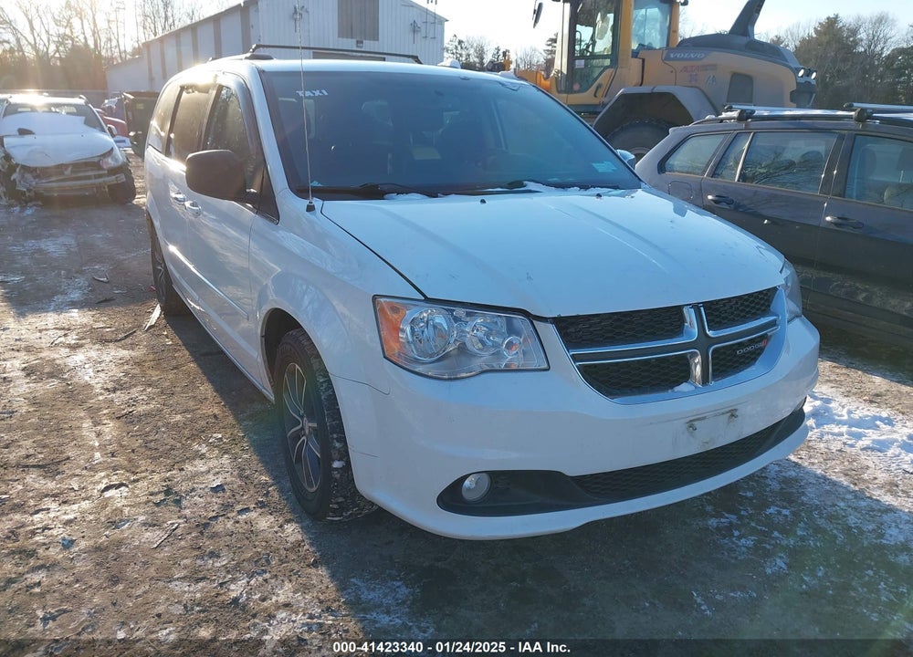 2017 DODGE GRAND CARAVAN SXT VIN: 2C4RDGCG1HR605529
