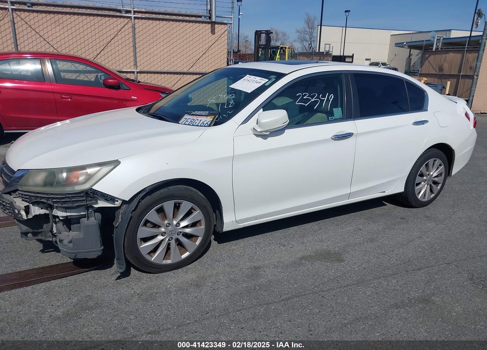 2014 HONDA ACCORD EX VIN: 1HGCR2F74EA178791
