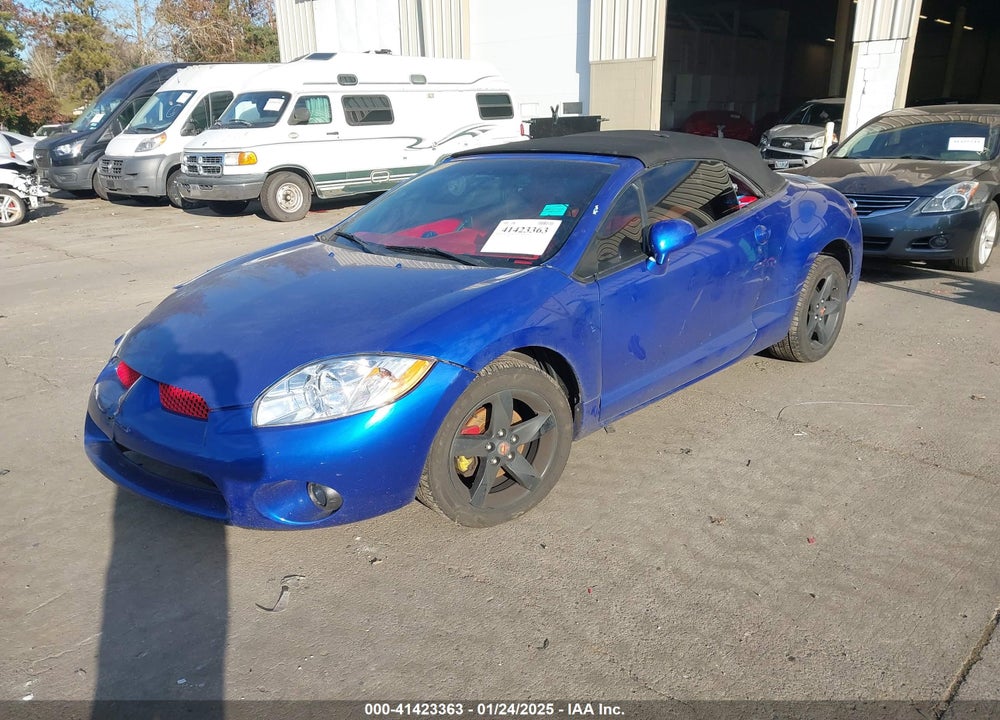 2008 MITSUBISHI ECLIPSE SPYDER VIN: 4A3AL25F78E039281