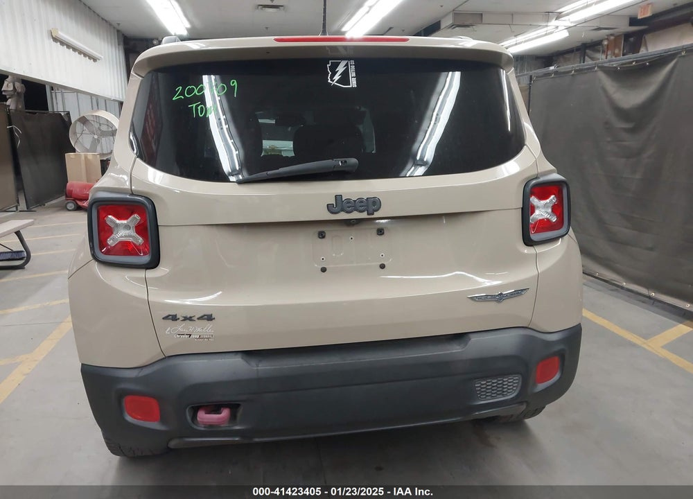 2017 JEEP RENEGADE DESERTHAWK 4X4 VIN: ZACCJBCB6HPE92784