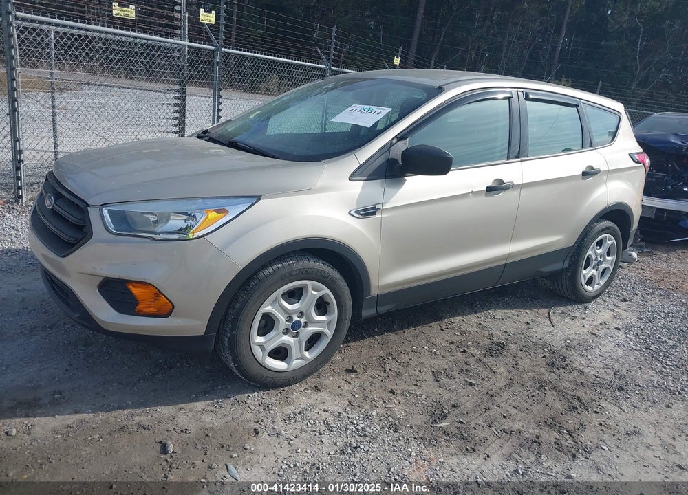 2017 FORD ESCAPE S VIN: 1FMCU0F75HUC43468