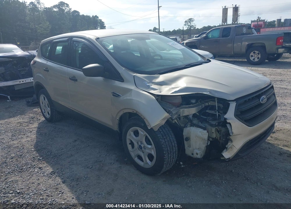 2017 FORD ESCAPE S VIN: 1FMCU0F75HUC43468