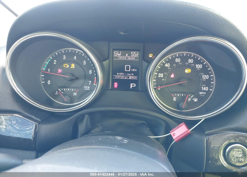 2013 JEEP GRAND CHEROKEE LAREDO VIN: 1C4RJFAG9DC541393