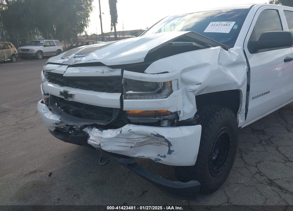 2017 CHEVROLET SILVERADO 1500 CUSTOM VIN: 1GCRCPEC3HZ349767