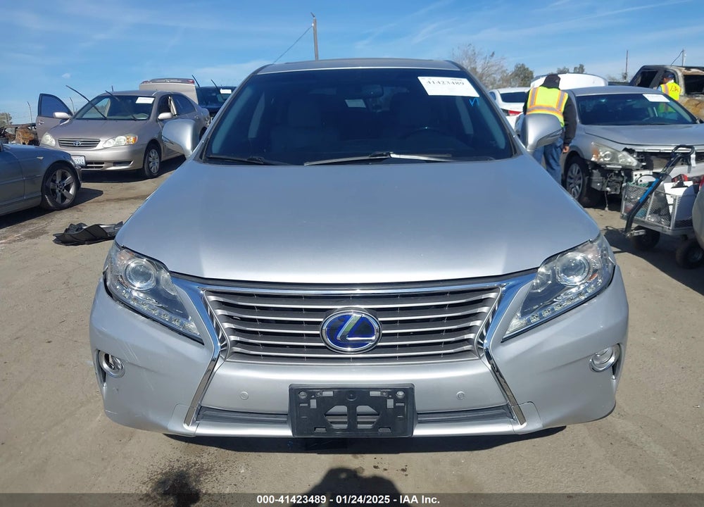 2013 LEXUS RX 450H VIN: JTJZB1BA8D2007122