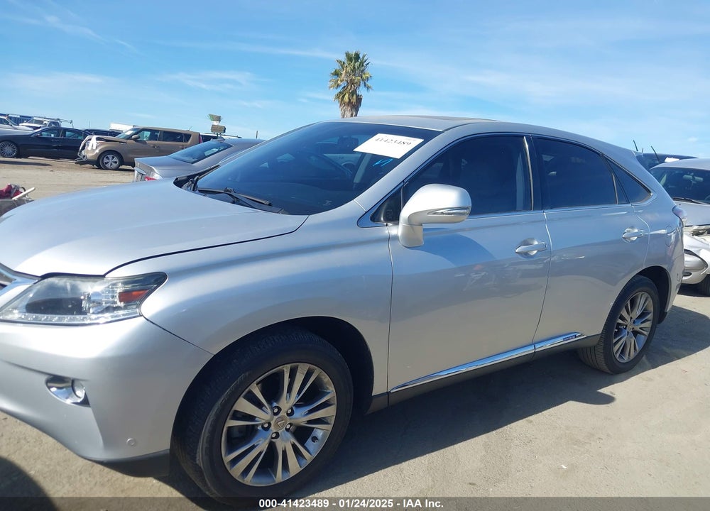 2013 LEXUS RX 450H VIN: JTJZB1BA8D2007122