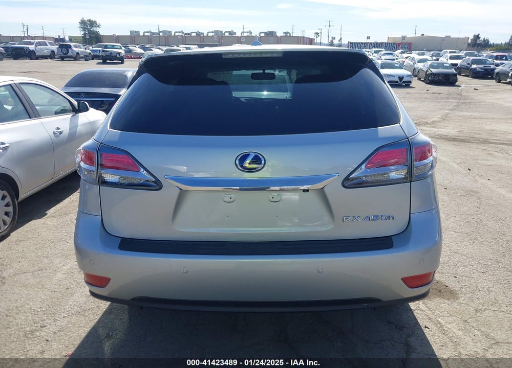 2013 LEXUS RX 450H VIN: JTJZB1BA8D2007122