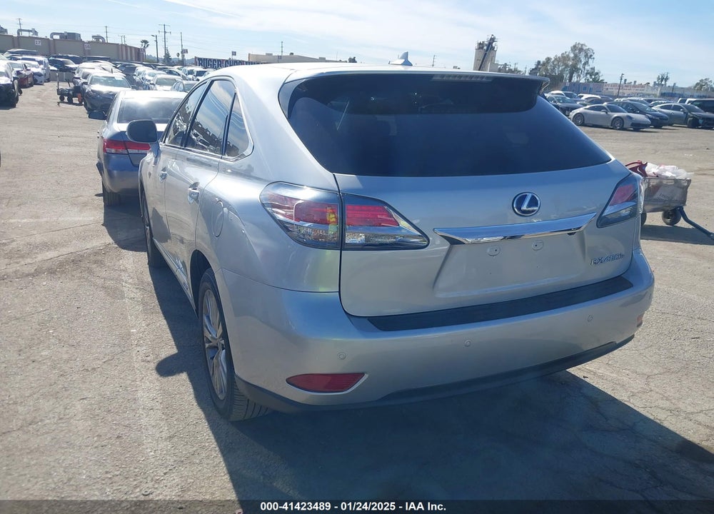 2013 LEXUS RX 450H VIN: JTJZB1BA8D2007122