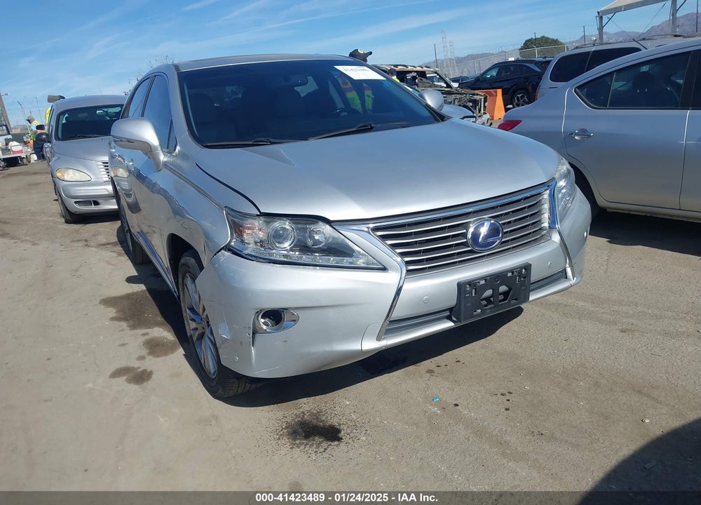 2013 LEXUS RX 450H VIN: JTJZB1BA8D2007122
