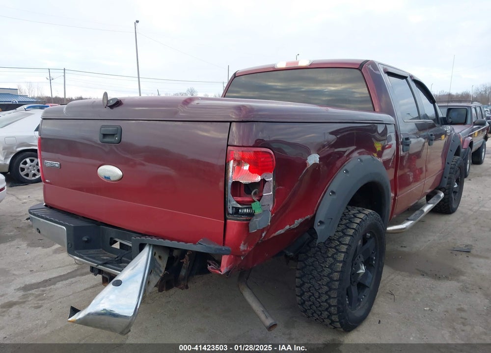 2006 FORD F-150 FX4/LARIAT/XLT VIN: 1FTPW14586KB81984
