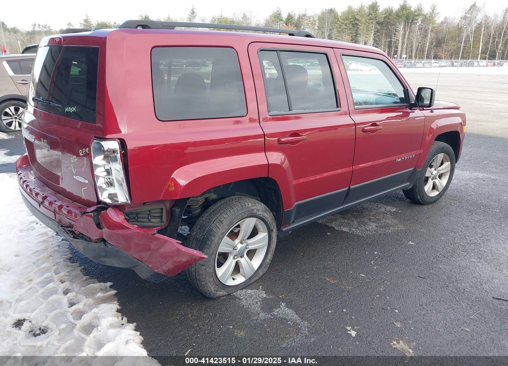 2014 JEEP PATRIOT LATITUDE VIN: 1C4NJRFBXED627661