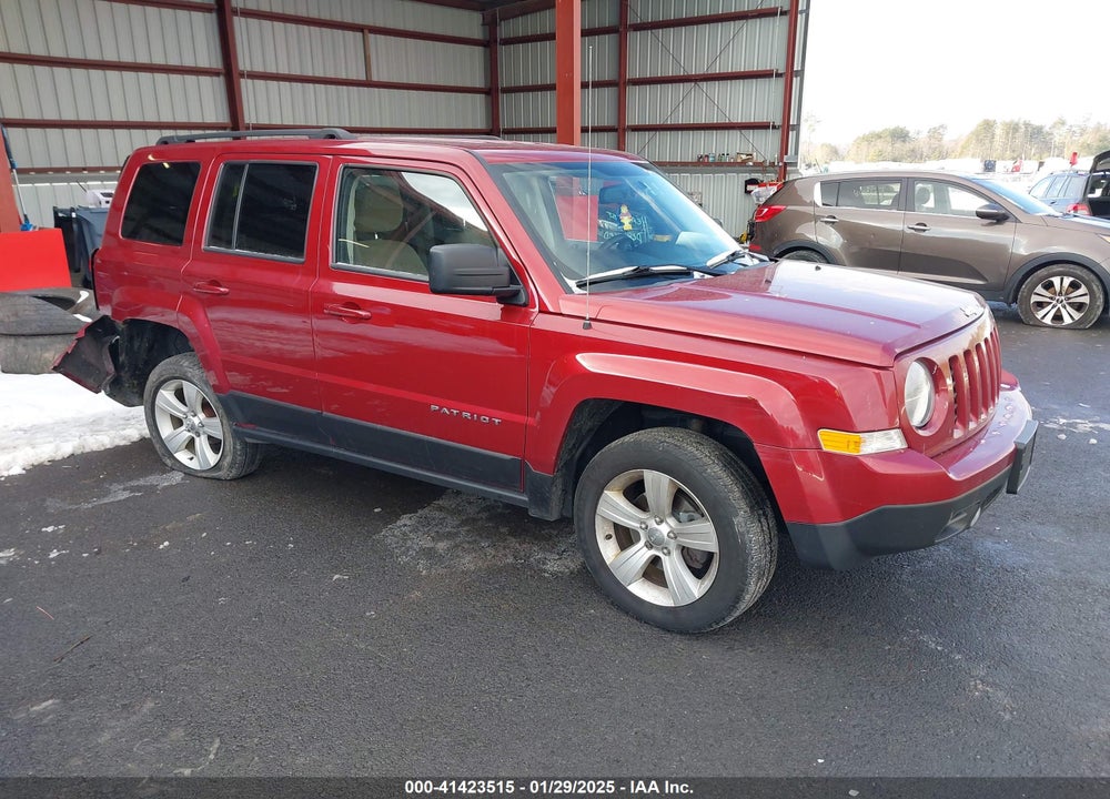 2014 JEEP PATRIOT LATITUDE VIN: 1C4NJRFBXED627661