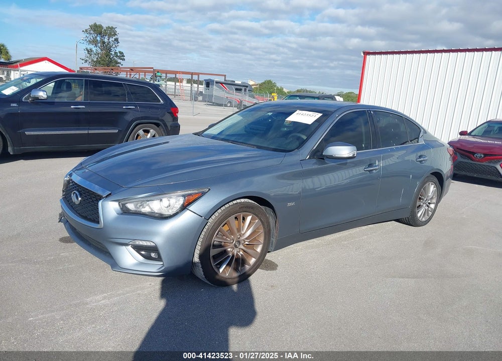 2018 INFINITI Q50 3.0T LUXE VIN: JN1EV7AP0JM363892