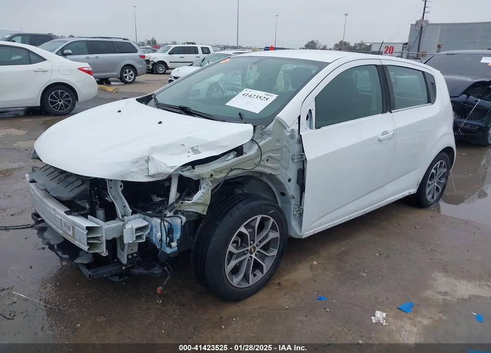 2017 CHEVROLET SONIC VIN: 1G1JD6SH6H4178006