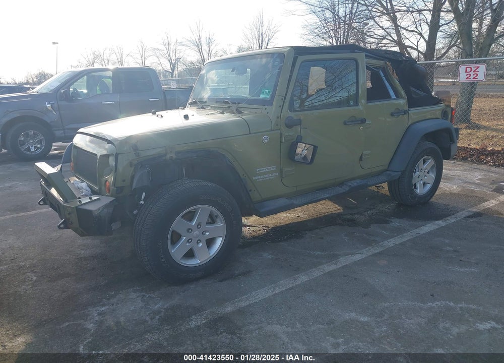 2013 JEEP WRANGLER UNLIMITED SPORT VIN: 1C4BJWDG3DL556615
