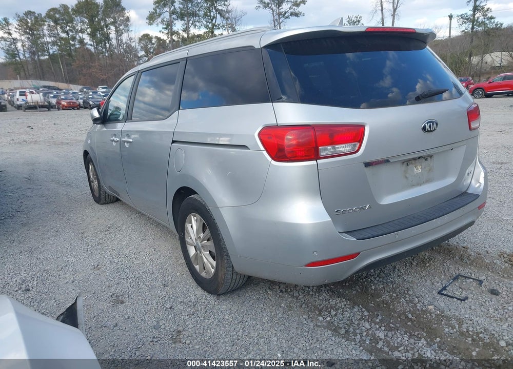 2017 KIA SEDONA LX VIN: KNDMB5C12H6242441