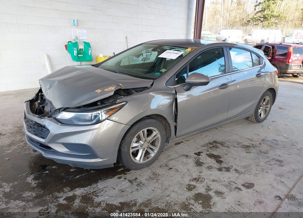 2017 CHEVROLET CRUZE LT AUTO VIN: 3G1BE6SM1HS534005