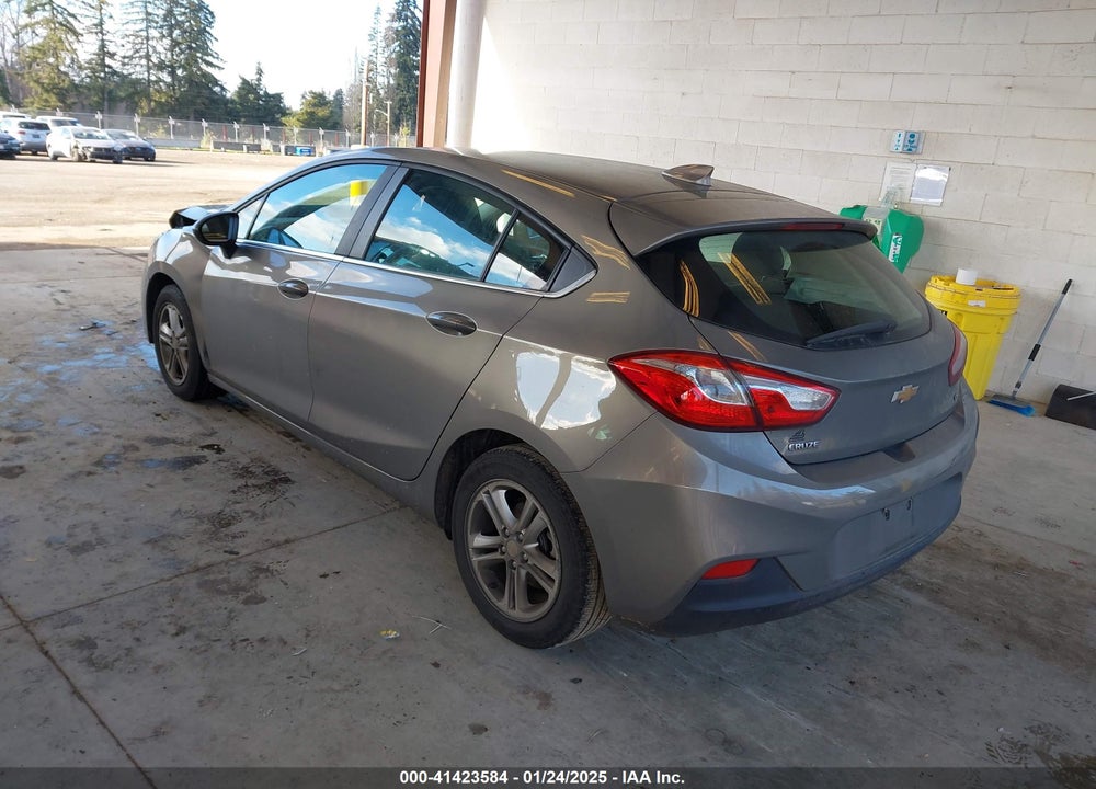 2017 CHEVROLET CRUZE LT AUTO VIN: 3G1BE6SM1HS534005