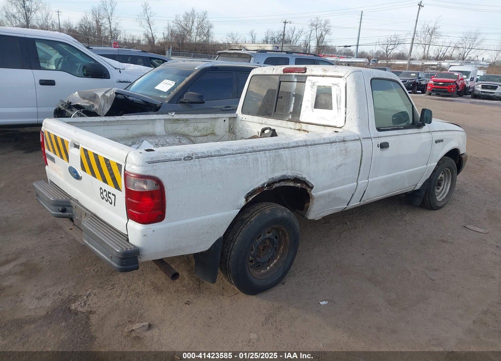 2001 FORD RANGER XL/XLT VIN: 1FTYR10D61TA82768