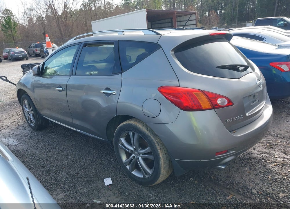 2009 NISSAN MURANO LE VIN: JN8AZ18W69W123390
