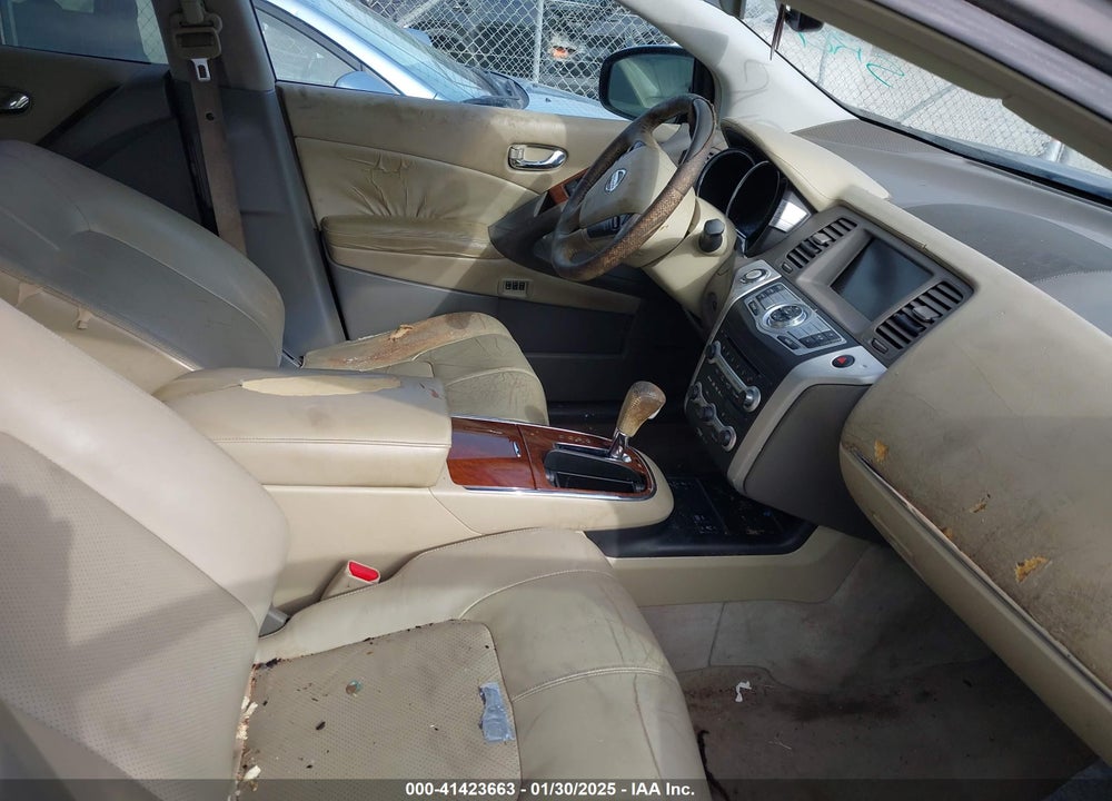 2009 NISSAN MURANO LE VIN: JN8AZ18W69W123390