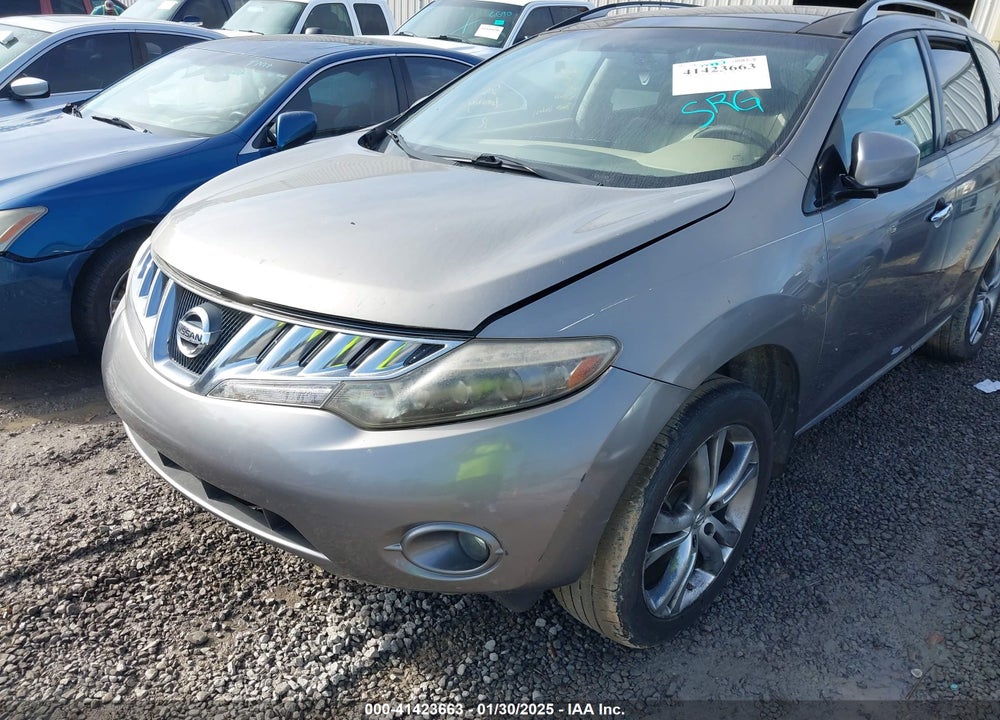 2009 NISSAN MURANO LE VIN: JN8AZ18W69W123390