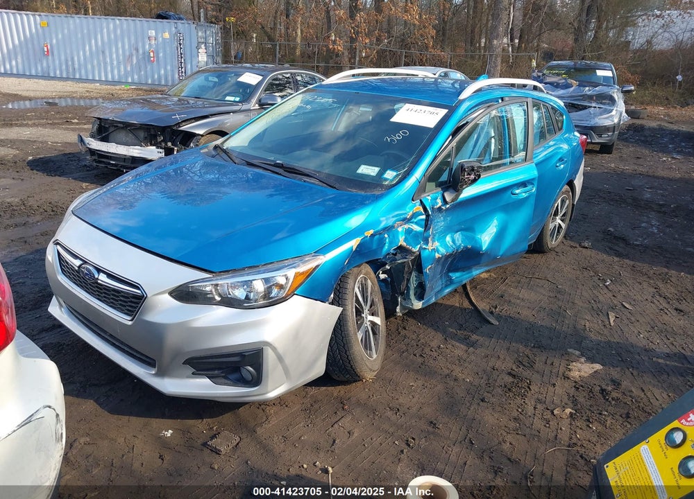 2019 SUBARU IMPREZA VIN: 4S3GTAC65K3731942