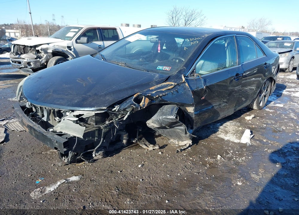 2012 TOYOTA CAMRY VIN: 4T1BK1FK7CU522280