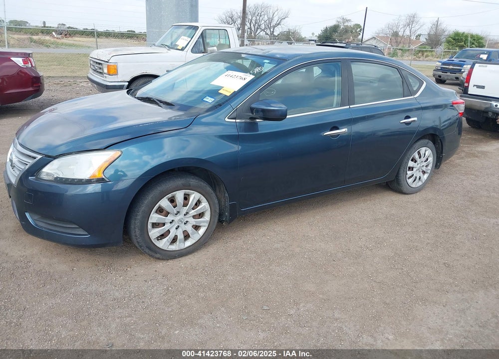 2015 NISSAN SENTRA SV VIN: 3N1AB7AP9FY297225