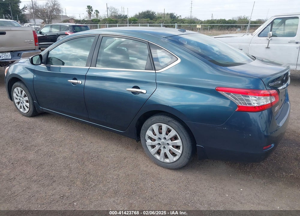 2015 NISSAN SENTRA SV VIN: 3N1AB7AP9FY297225