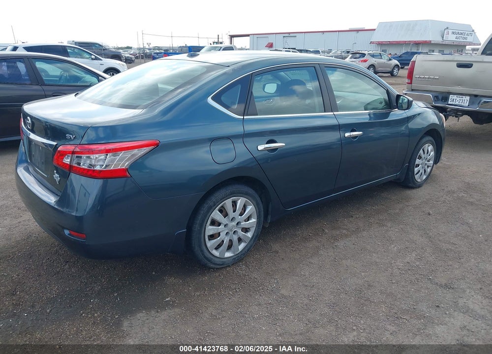 2015 NISSAN SENTRA SV VIN: 3N1AB7AP9FY297225