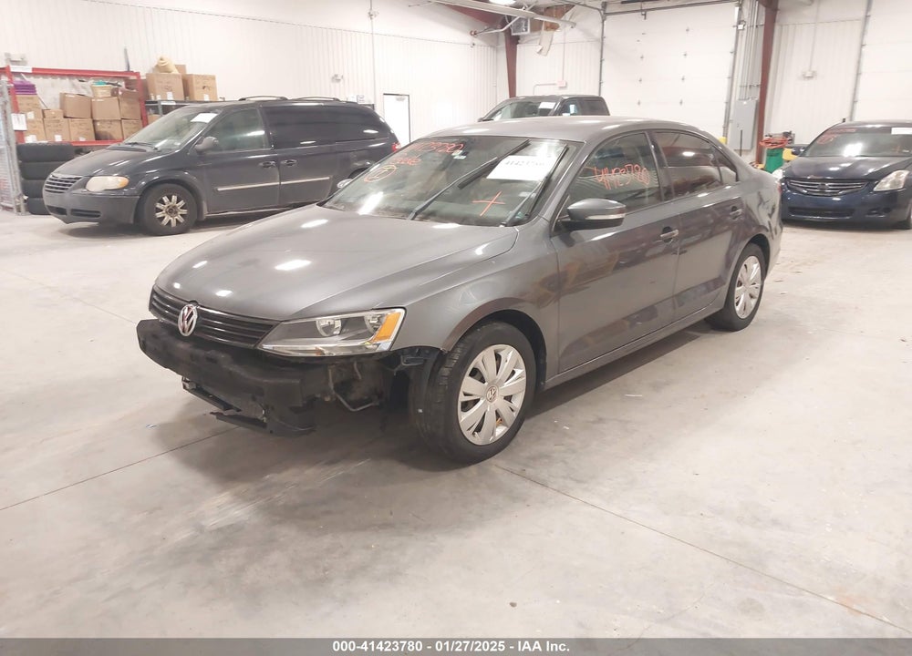 2012 VOLKSWAGEN JETTA 2.5L SE VIN: 3VWDP7AJ7CM321898