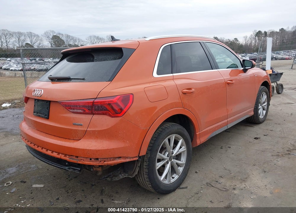 2022 AUDI Q3 PREMIUM PLUS 45 TFSI S LINE QUATTRO TIPTRONIC VIN: WA1EECF36N1149129