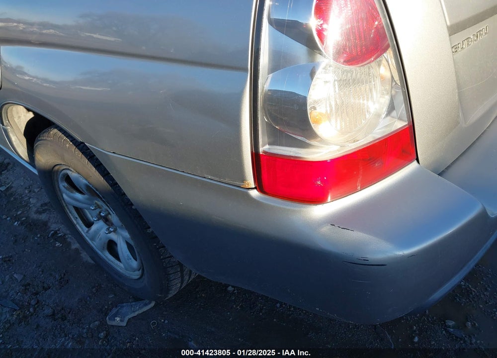 2006 SUBARU FORESTER 2.5X VIN: JF1SG63686H727247