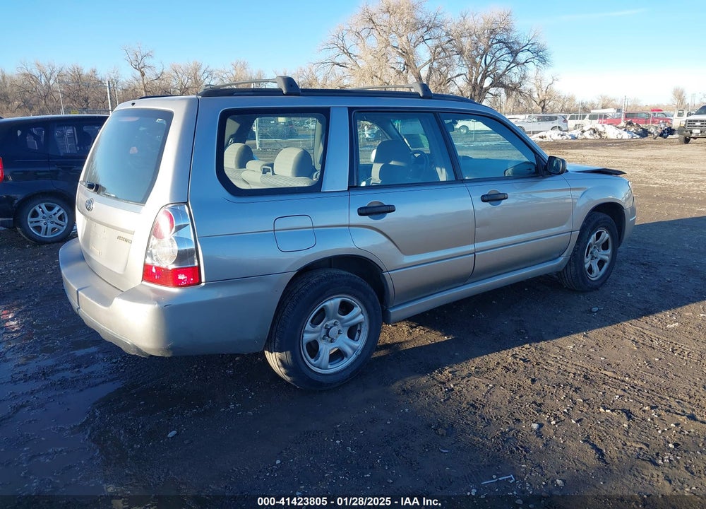 2006 SUBARU FORESTER 2.5X VIN: JF1SG63686H727247