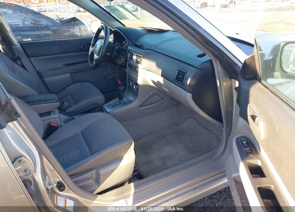2006 SUBARU FORESTER 2.5X VIN: JF1SG63686H727247