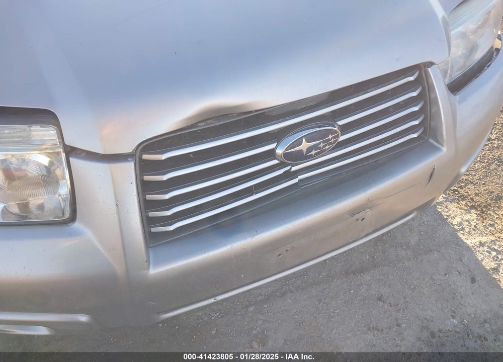 2006 SUBARU FORESTER 2.5X VIN: JF1SG63686H727247