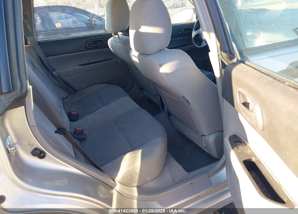 2006 SUBARU FORESTER 2.5X VIN: JF1SG63686H727247