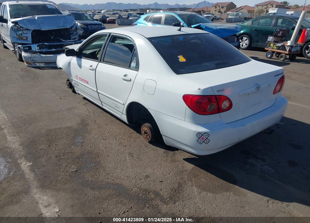 2005 TOYOTA COROLLA LE VIN: 2T1BR32E85C558281