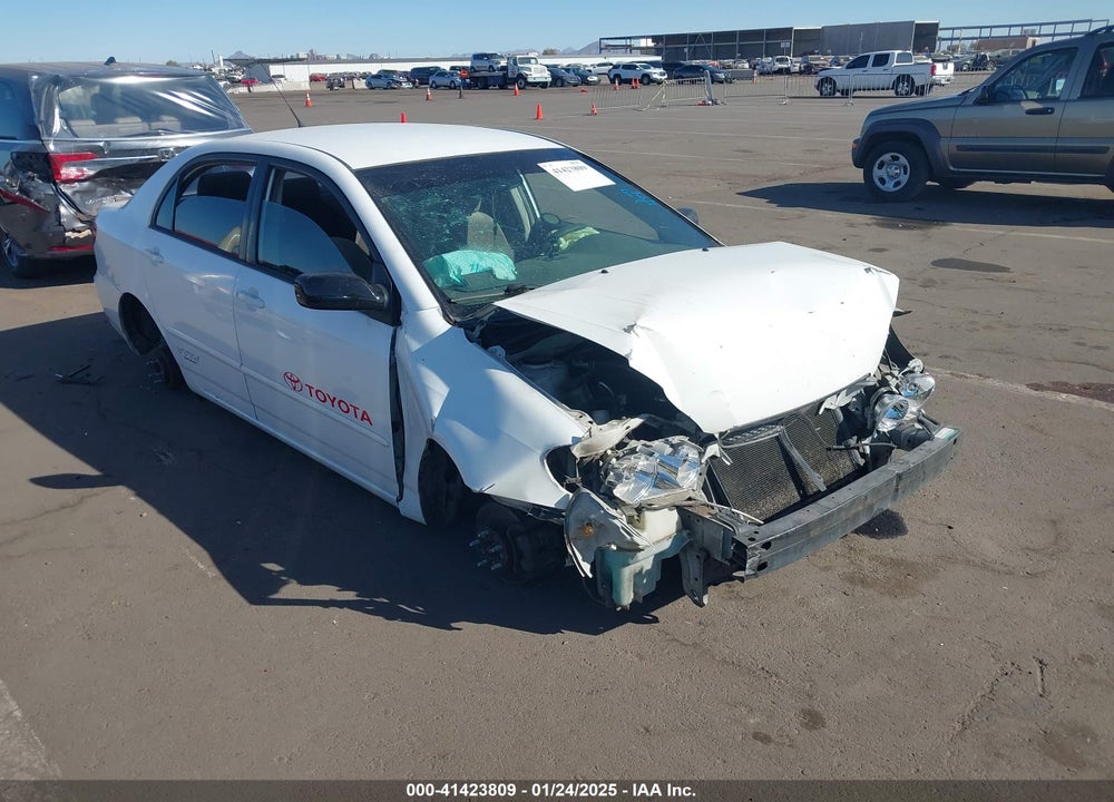 2005 TOYOTA COROLLA LE VIN: 2T1BR32E85C558281
