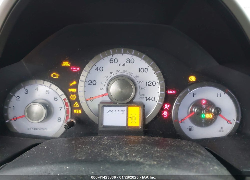 2011 HONDA PILOT LX VIN: 5FNYF3H25BB030060