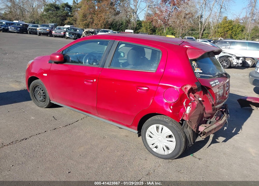 2017 MITSUBISHI MIRAGE VIN: ML32A3HJ0HH007356